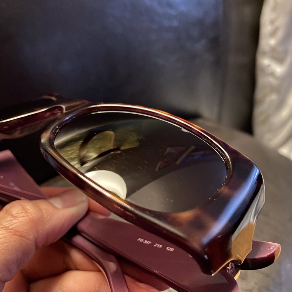 🔥Reduced🔥Auth.FENDI FS 307 Tortoise Brown Purple Sunglasses - Picture 8 of 8